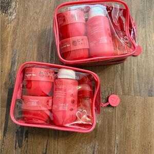 Beauty Creations Pink Exfoliant & Scrub Set